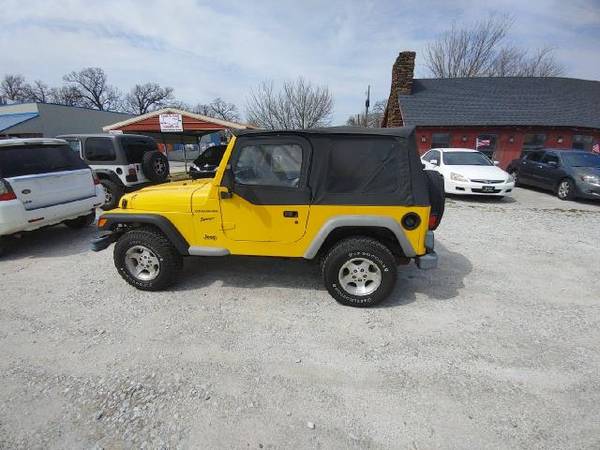 2002 Jeep Wrangler Sport - - by dealer - vehicle for sale in Lowell, AR – photo 3