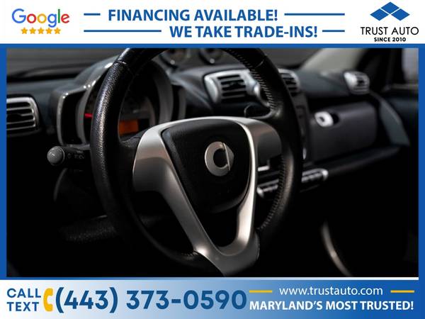 2009 Smart fortwo Pure Coupe - - by dealer - vehicle for sale in Sykesville, MD – photo 13
