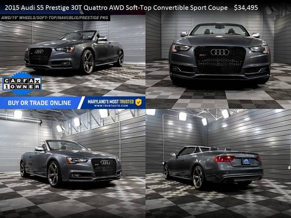 2012 Audi A5 20T Premium Plus AWD Luxury Soft-Top Convertible - cars for sale in Sykesville, MD – photo 17