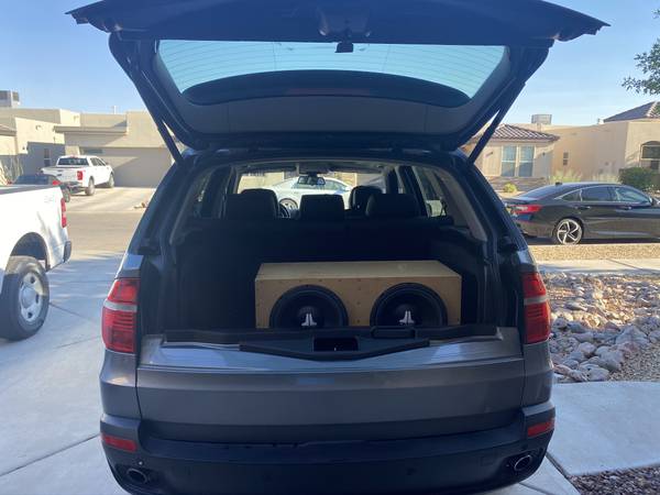 Loaded BMW X5 2008 24inch rims sound system jl audio for sale in Las Cruces, NM – photo 5