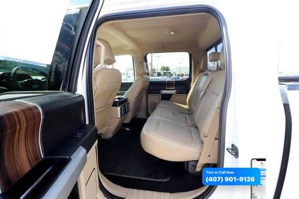 2015 Ford F-150 F150 F 150 Lariat SuperCrew 6.5-ft. Bed 4WD - cars &... for sale in Orlando, FL – photo 24
