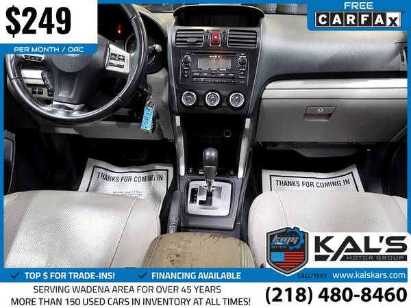 249/mo - 2014 Subaru Forester 25i Limited AWDWagon for sale in Wadena, ND – photo 9