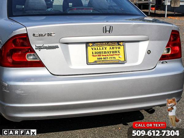 2003 Honda Civic EX Coupe w/212, 253 Miles Valley Auto Liquidators for sale in Spokane Valley, WA – photo 21