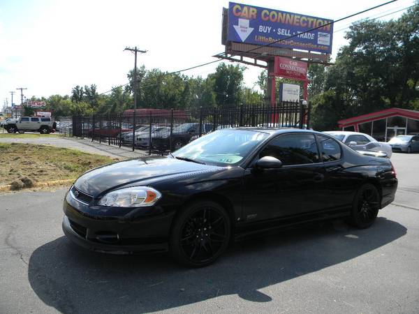 2007 Chevy Monte Carlo SS 5.3L V8, black/black, 98k. for sale in Little Rock, AR