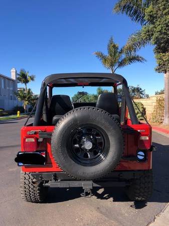 1985 Jeep CJ-7-Wrangler - cars & trucks - by owner - vehicle... for sale in Carlsbad, CA – photo 2