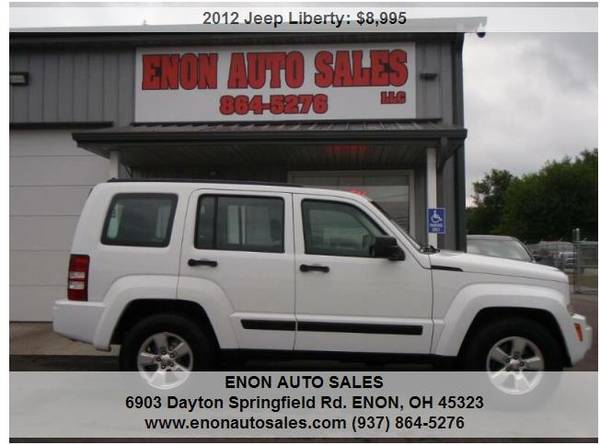 2012 Jeep Liberty Sport 4x4 4dr SUV 95341 Miles for sale in Enon, OH