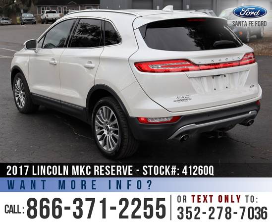 2017 LINCOLN MKC RESERVE Sunroof, Leather Seats, SYNC 3 for sale in Alachua, FL – photo 5