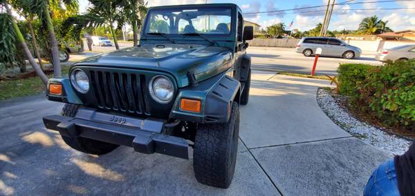 2001 Jeep Wrangler 4x4 for sale in West Palm Beach, FL