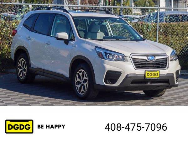 2020 Subaru Forester Premium hatchback Crystal White Pearl - cars & for sale in San Jose, CA