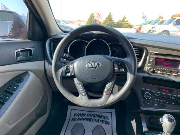 2013 KIA OPTIMA LX, 89K MILES,ALL POWER OPTIONS,GOOD TIRES - cars &... for sale in MOORE, OK – photo 14