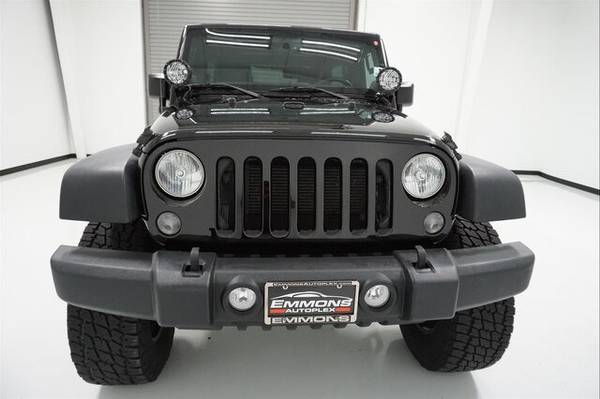 2014 *Jeep* *Wrangler Unlimited* *Sport* Black Clear for sale in Webster, TX – photo 2