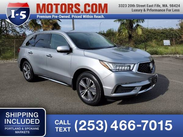 2017 Acura MDX 3.5L SUV MDX Acura - cars & trucks - by dealer -... for sale in Fife, WA