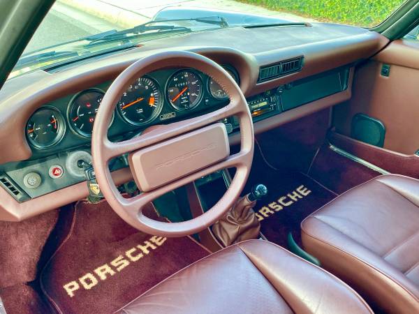 1985 Porsche 911 turbo look M491 Widebody ONLY 39K MILES Sport Seats for sale in Miami, CA – photo 12