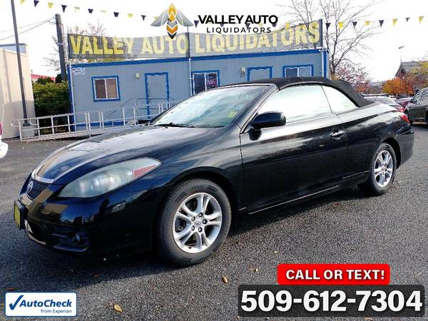 Just 166/mo - 2007 Toyota Camry Solara Convertible - 77, 517 Miles for sale in Spokane Valley, ID