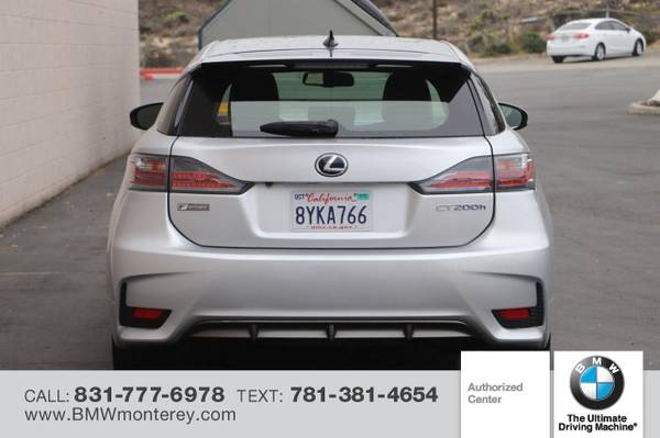 2015 Lexus CT 200h 5dr Sdn Hybrid - - by dealer for sale in Seaside, CA – photo 10