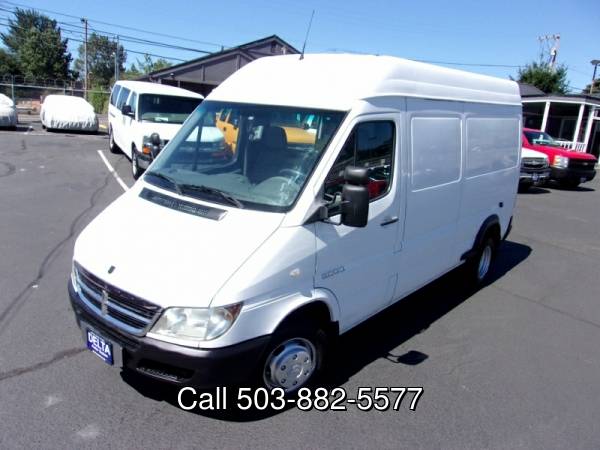 2006 Dodge Sprinter Super High Roof 3500 Cargo Van 140 DWB 93Kmiles for sale in Milwaukie, OR – photo 4