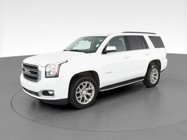 2017 GMC Yukon SLE Sport Utility 4D suv White - FINANCE ONLINE -... for sale in Madison, WI – photo 3