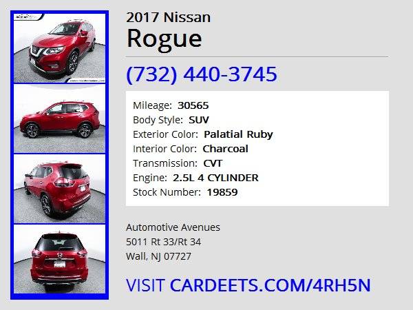 2017 Nissan Rogue, Palatial Ruby for sale in Wall, NJ – photo 22