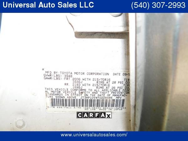 2000 Toyota RAV4 4-Door 4WD for sale in SPOTSYLVANIA, VA – photo 16
