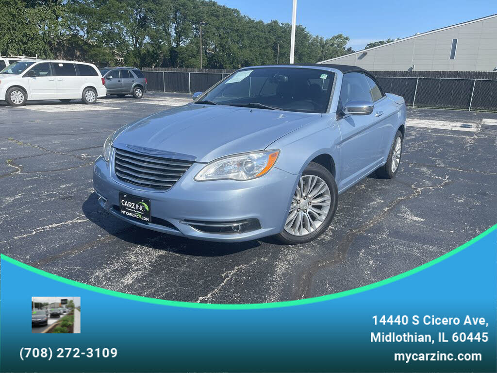 2012 Chrysler 200 Limited Convertible FWD for sale in Midlothian, IL