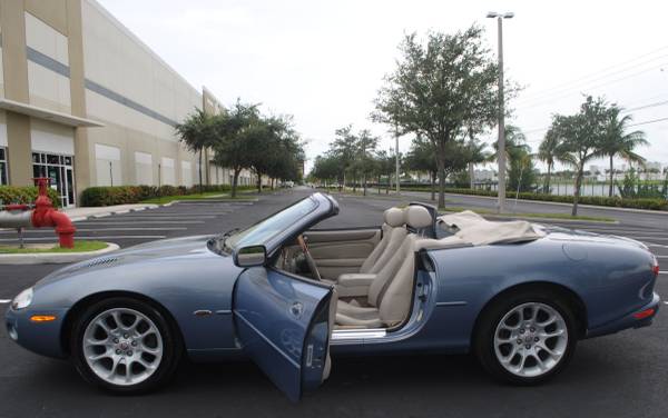 2002 JAGUAR XKR CONVERTIBLE, 4.0L V8 SUPERCHARGER, 89K MLS for sale in Hollywood, FL – photo 7