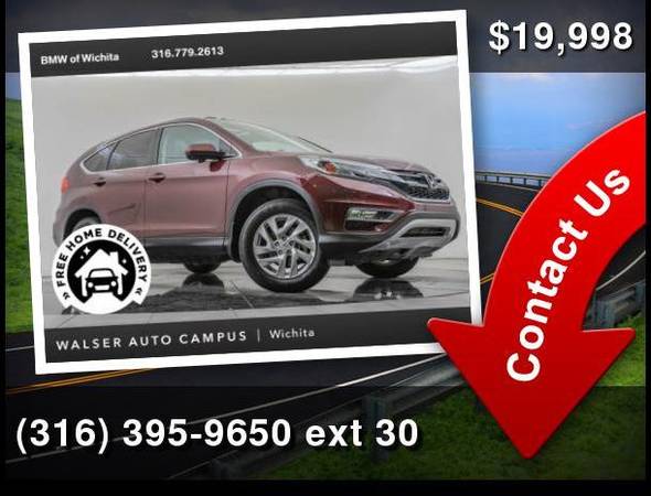 2015 Honda CR-V EX-L - cars & trucks - by dealer - vehicle... for sale in Wichita, MO