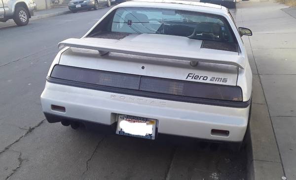 1986 Pontiac fiero 2m6 for sale in Watsonville, CA – photo 3