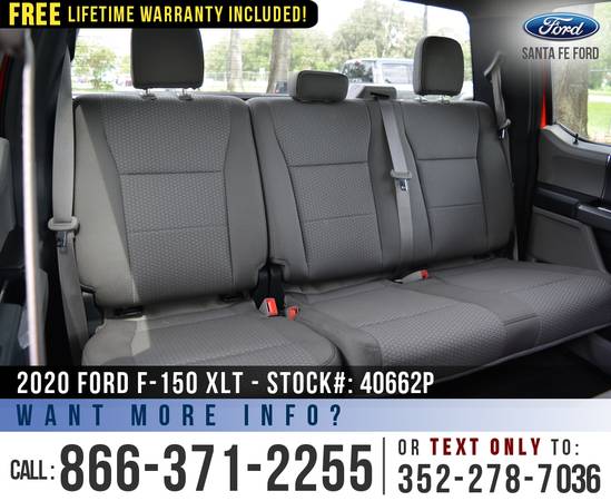 2020 Ford F150 XLT 4WD *** Camera, FordPass Connect, SIRIUS *** -... for sale in Alachua, FL – photo 18