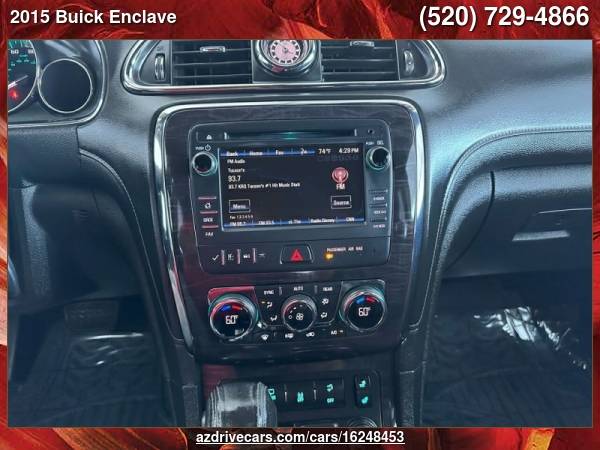 2015 Buick Enclave Leather 4dr Crossover ARIZONA DRIVE FREE for sale in Tucson, AZ – photo 20