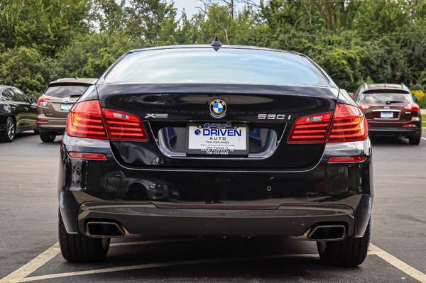 2016 *BMW* *5 Series* *550i xDrive* Carbon Black Met for sale in Oak Forest, IL – photo 6