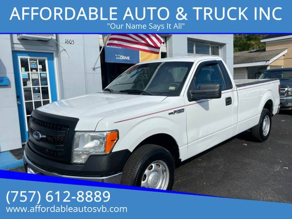 2013 FORD F-150 XL REGULAR CAB LONG BED 4X2 - - by for sale in Virginia Beach, VA