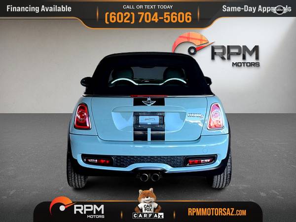 2012 Mini Cooper S Vert FOR ONLY 184/mo! - - by for sale in Phoenix, AZ – photo 6