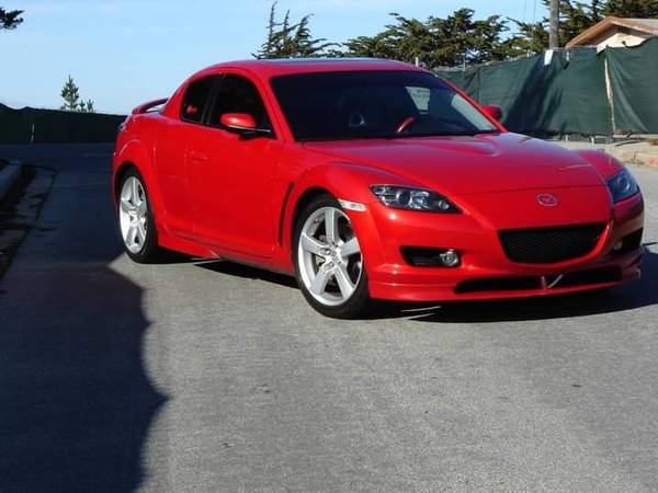 2004 Mazda RX8 6 speed 238hp red and black leather for sale in Medford, OR – photo 3