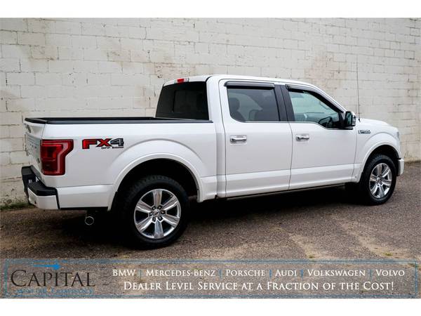Ford F150 4x4 PLATINUM SuperCrew Cab Truck! Loaded with Feats! -... for sale in Eau Claire, WI – photo 11
