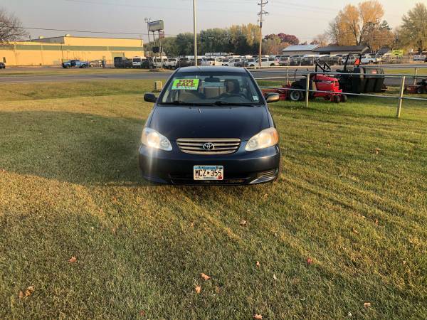 2004 Toyota Corolla CE - cars & trucks - by owner - vehicle... for sale in Elk City, MN – photo 4
