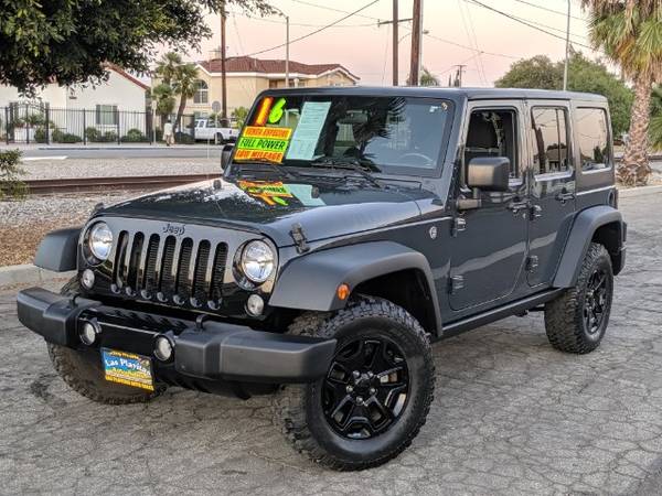 2016 Jeep Wrangler Unlimited Willys Wheeler W * LOW PAYMENTS O.A.D. * for sale in Bell, CA – photo 3