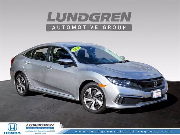 2020 Honda Civic Sedan LX - - by dealer - vehicle for sale in Greenfield, MA – photo 2
