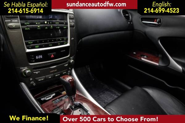 2007 Lexus IS 250 -Guaranteed Approval! for sale in Addison, TX – photo 14