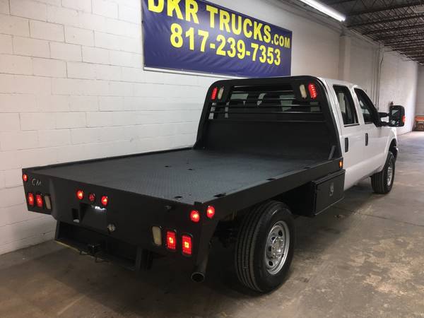 2013 Ford F-250 XL Crew Cab 4x4 V8 Service Flatbed Work Truck for sale in Arlington, TX – photo 5
