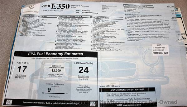 2010 *Mercedes-Benz* **E350 4MATIC* Sport & Premium Pkg for sale in Lawndale, CA – photo 3
