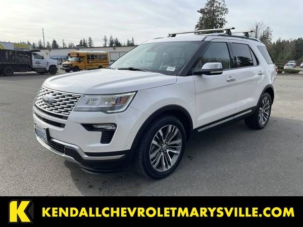 2018 Ford Explorer White SEE IT TODAY! - - by dealer for sale in Marysville, WA