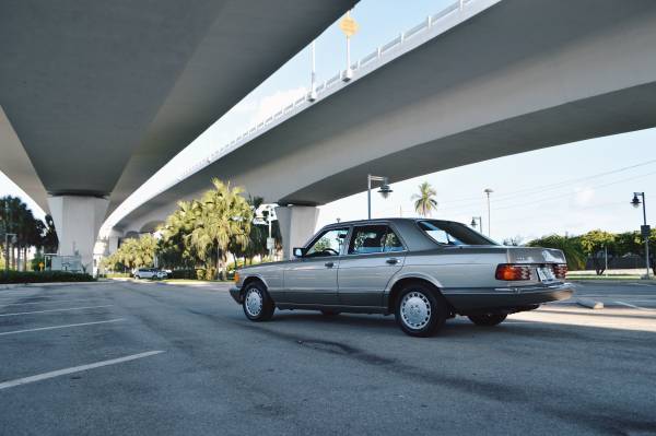 1991 Mercedes-Benz 300SE | Champagne over Brown| Rare Spec | 74K Miles for sale in Miami, District Of Columbia – photo 2