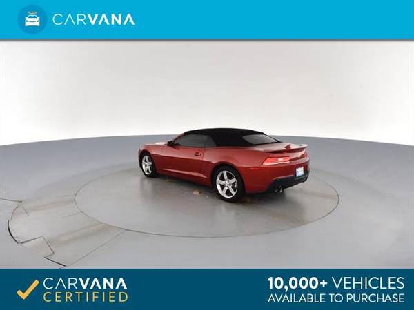2015 Chevy Chevrolet Camaro LT Convertible 2D Convertible Red - for sale in Indianapolis, IN – photo 8