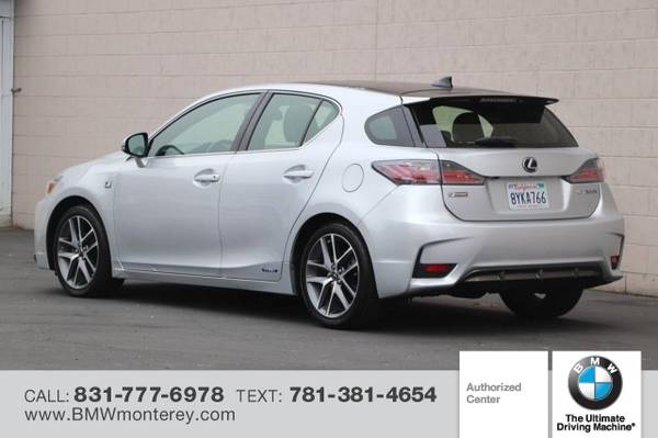 2015 Lexus CT 200h 5dr Sdn Hybrid - - by dealer for sale in Seaside, CA – photo 3