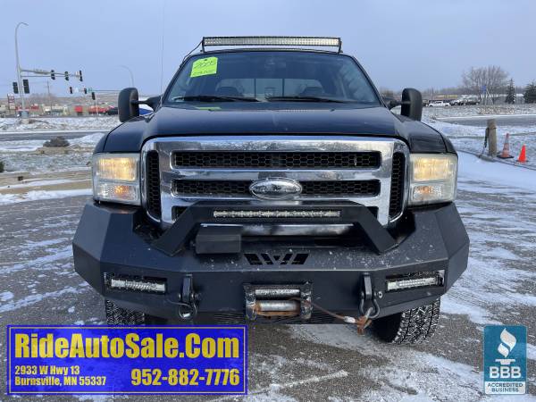2005 Ford F250 F-250 Lariat Crew cab 4X4 LIFTED 6 0 Bullet Proofed ! for sale in Burnsville, MN – photo 2
