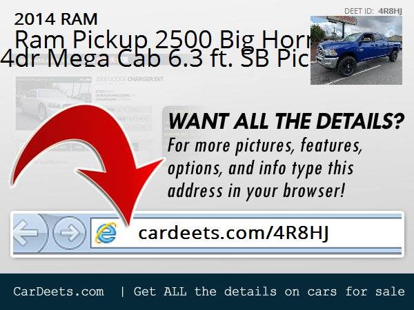 2014 RAM 2500 Big Horn 4x4 Mega Shortbed for sale in Albany, OR – photo 10
