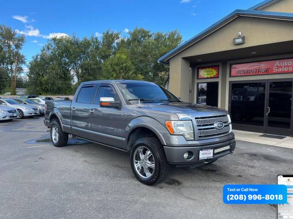 2010 Ford F-150 F150 F 150 Platinum 4x4 4dr SuperCrew Styleside 6 5 for sale in Garden City, ID – photo 2
