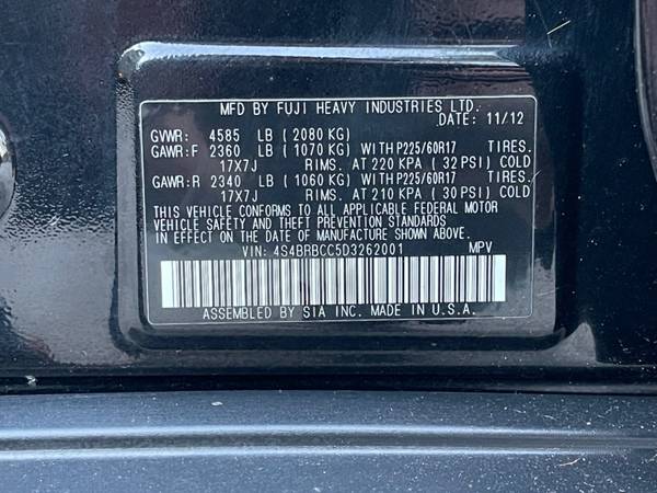2013 Subaru Outback 4dr Wgn H4 Auto 2 5i Premium/155K Miles for sale in Asheville, NC – photo 19