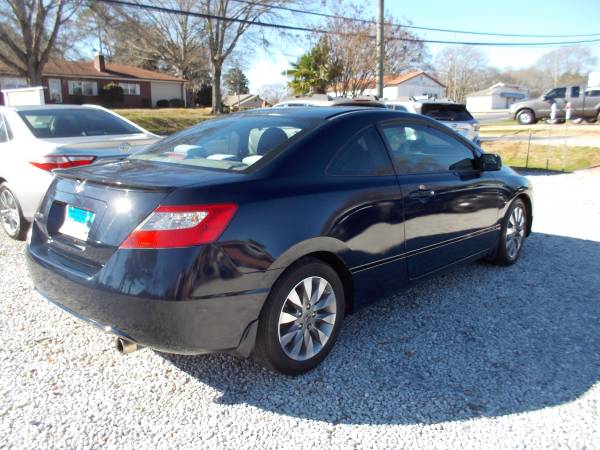2009 HONDA CIVIC EX COUPE, Southern, 3 owner, super clean, runs for sale in Spartanburg, SC – photo 4