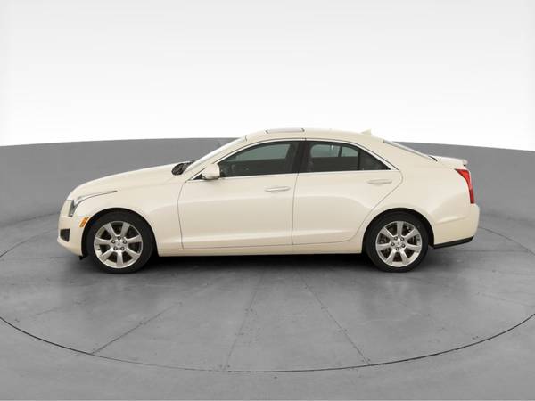 2014 Caddy Cadillac ATS 2.0L Turbo Luxury Sedan 4D sedan White - -... for sale in South Bend, IN – photo 5
